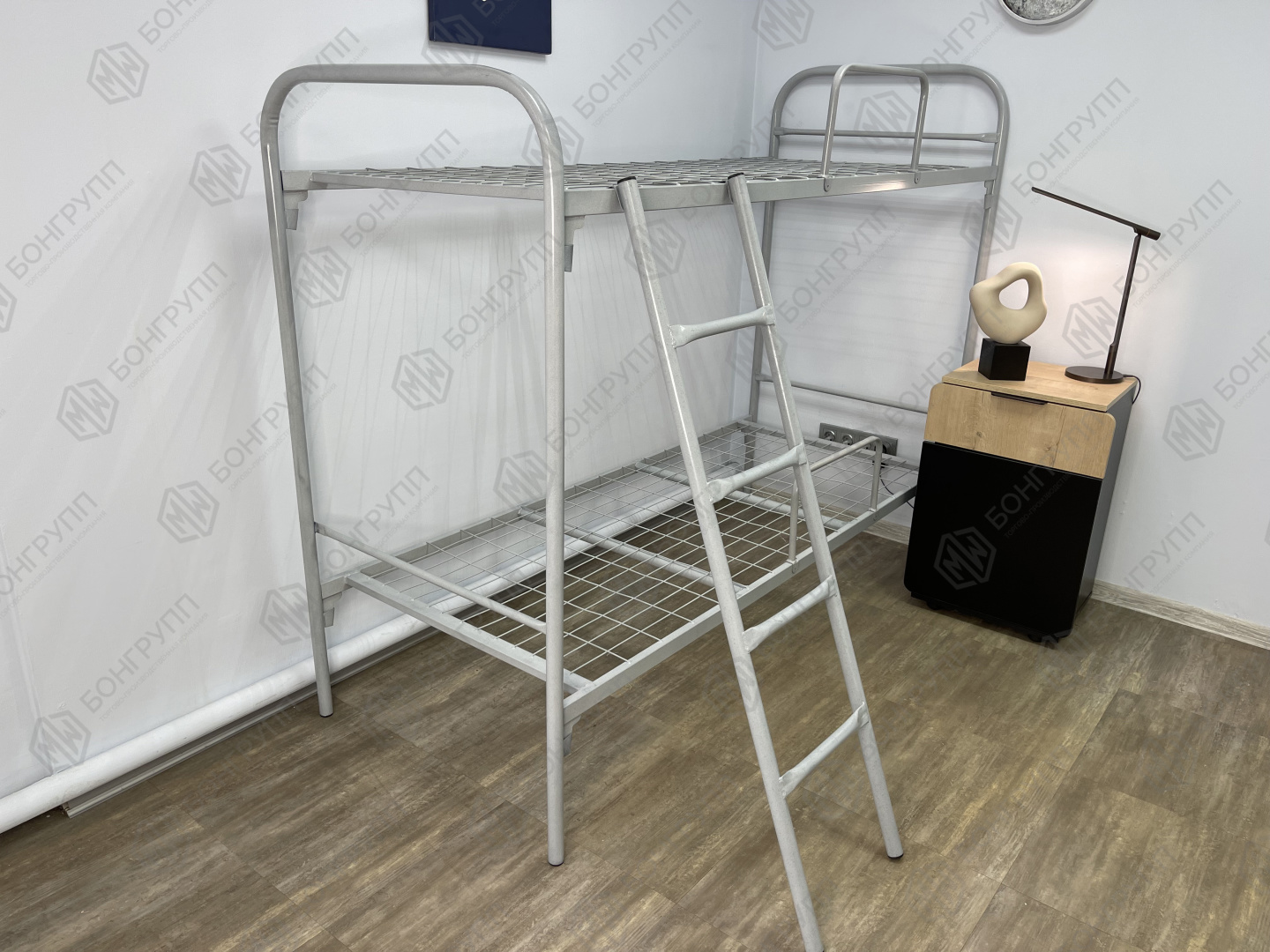 Кровать двухъярусная металлическая Этюд-2 (900)